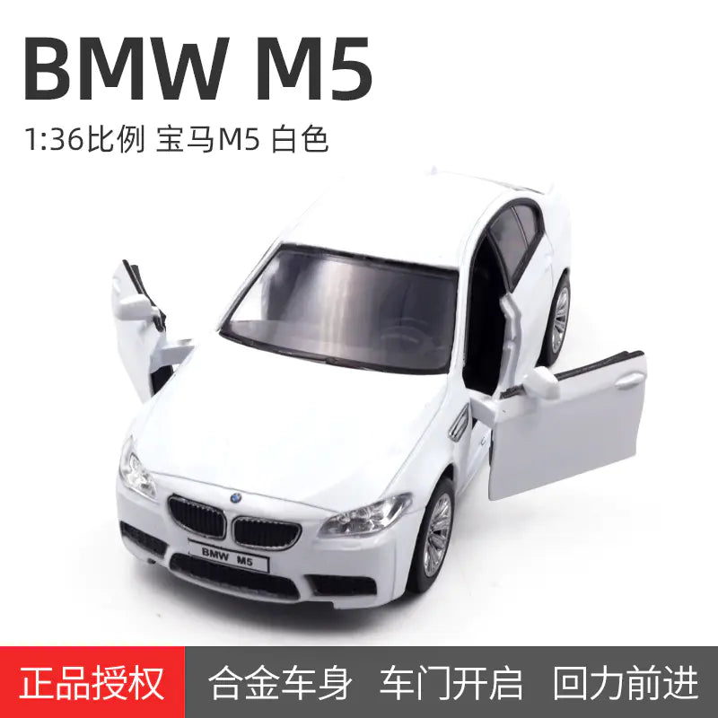 Licensed 1:36 BMW M5 Diecast Model Toy Car