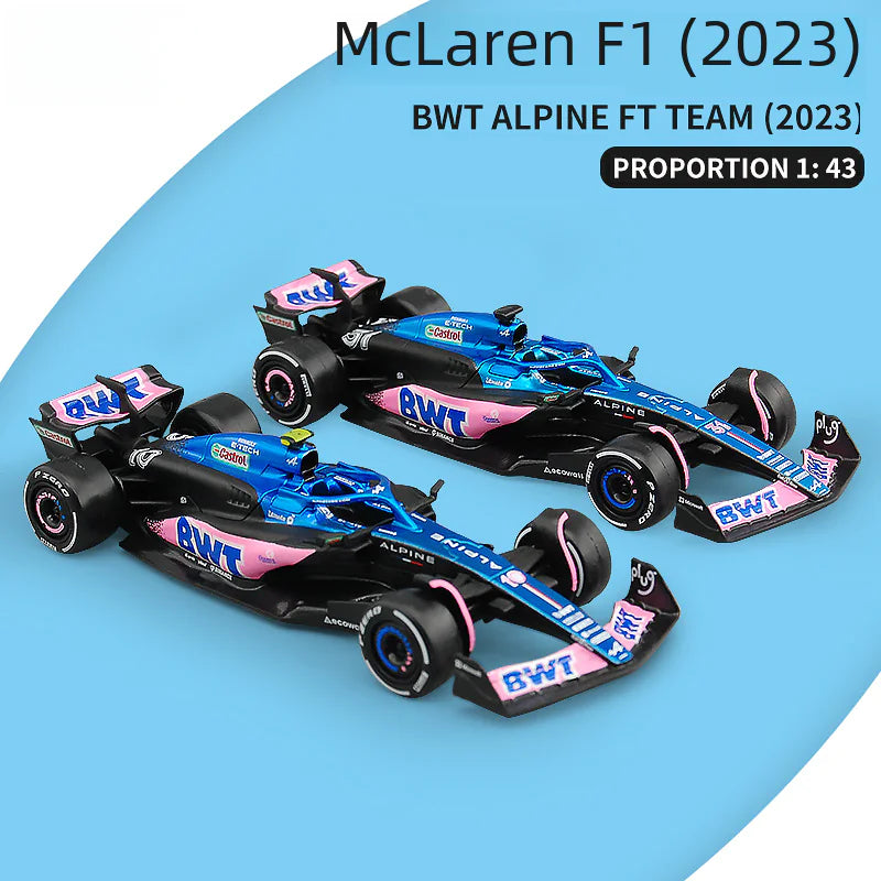 1:43 LaFerrari F1 Alloy Model Car Display