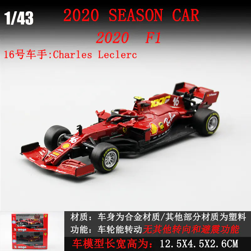 1:43 LaFerrari F1 Alloy Model Car Display