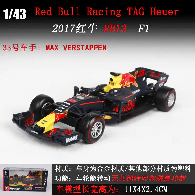 1:43 LaFerrari F1 Alloy Model Car Display