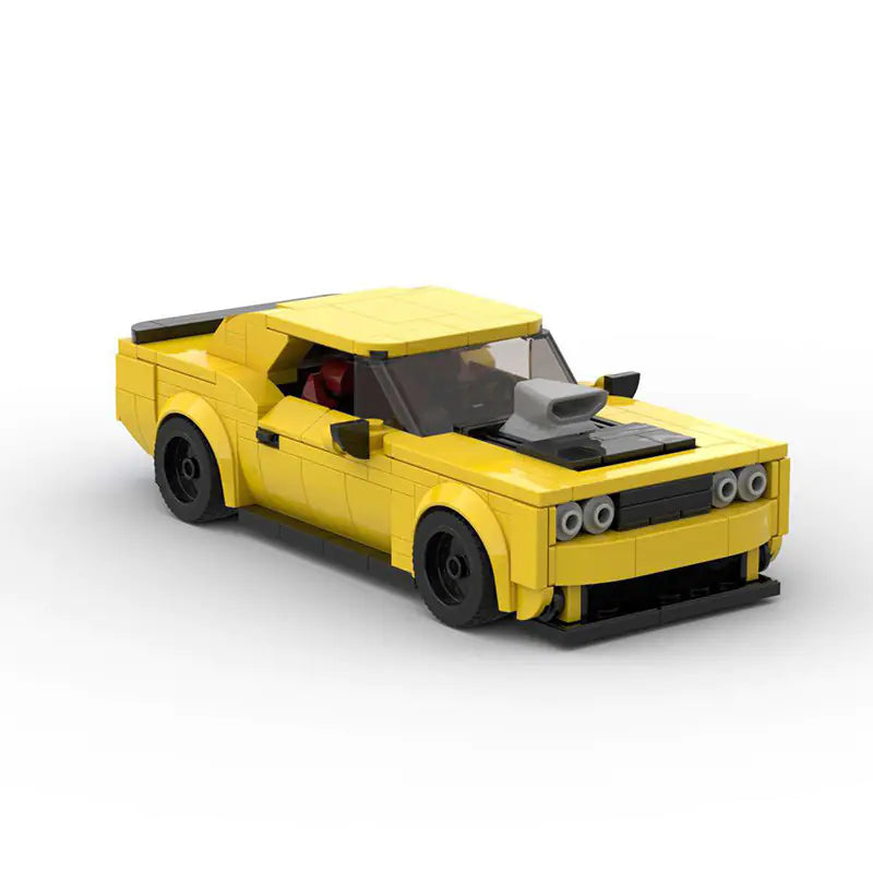 MOC Speed Series 8-Block Challenger Racing Model