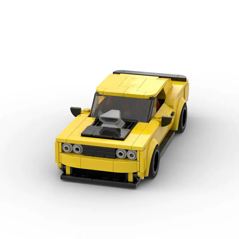 MOC Speed Series 8-Block Challenger Racing Model