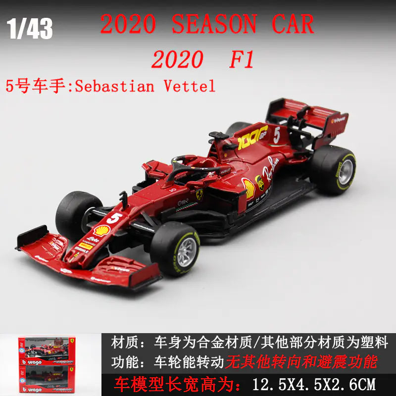 1:43 LaFerrari F1 Alloy Model Car Display