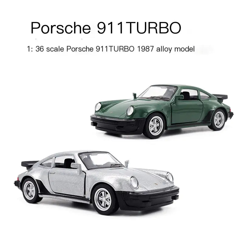 1:36 Porsche 911 Diecast Toy Car Model for Kids