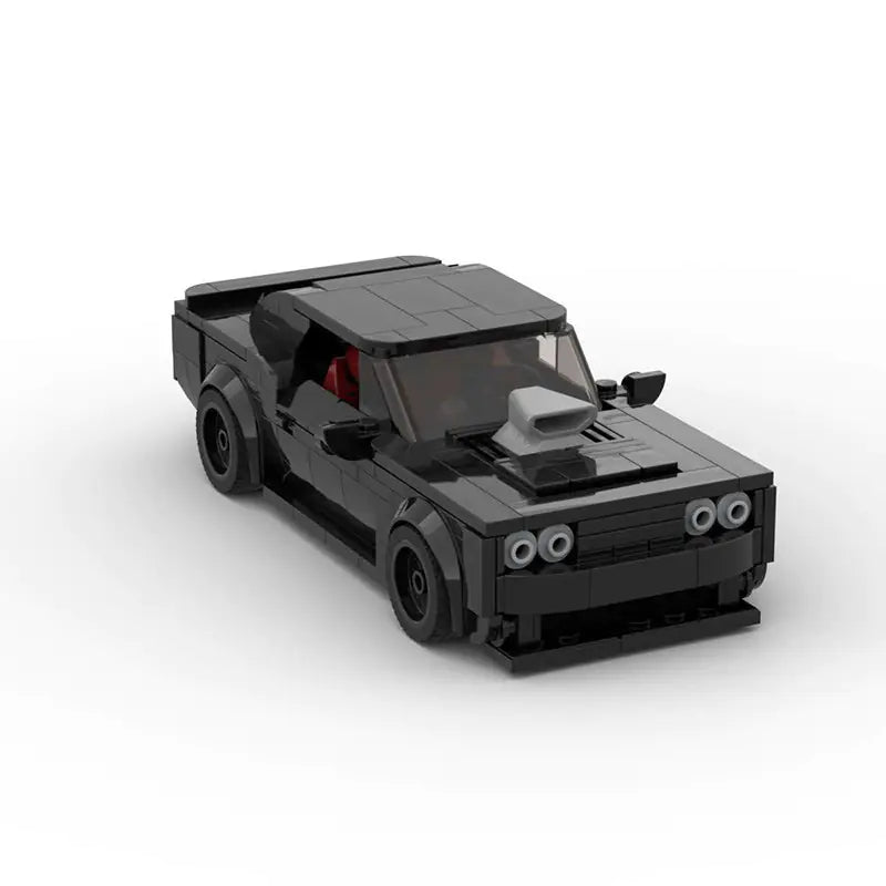 MOC Speed Series 8-Block Challenger Racing Model