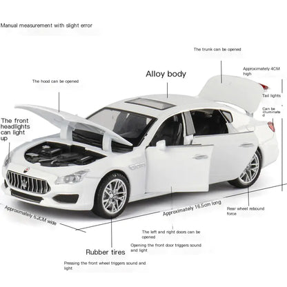 1:32 Alloy Model Car with Sound and Light Features