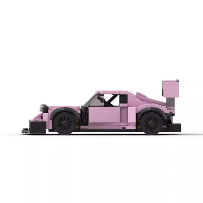 MOC-128479 Pink Porsche 911 Compatible LEGO Toy