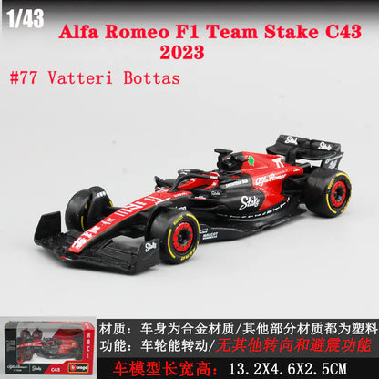 1:43 LaFerrari F1 Alloy Model Car Display