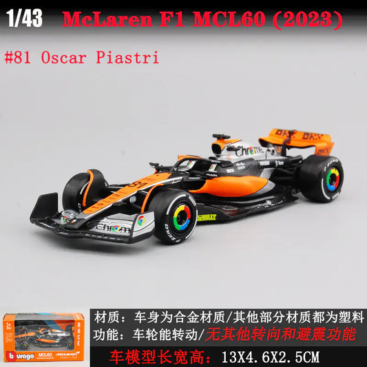 1:43 LaFerrari F1 Alloy Model Car Display
