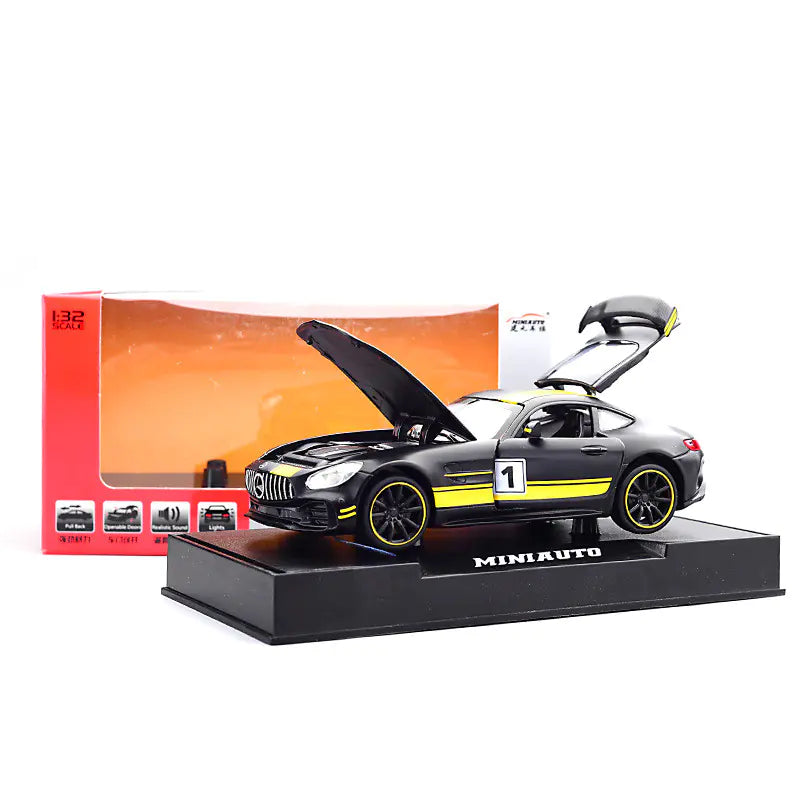 AMG GT Racing Alloy Model Car with Sound and Light