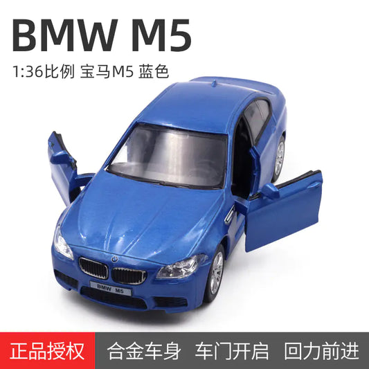 Licensed 1:36 BMW M5 Diecast Model Toy Car