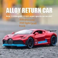 Acousto-Optic Metal Simulation Alloy Car Toy