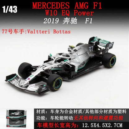 1:43 LaFerrari F1 Alloy Model Car Display